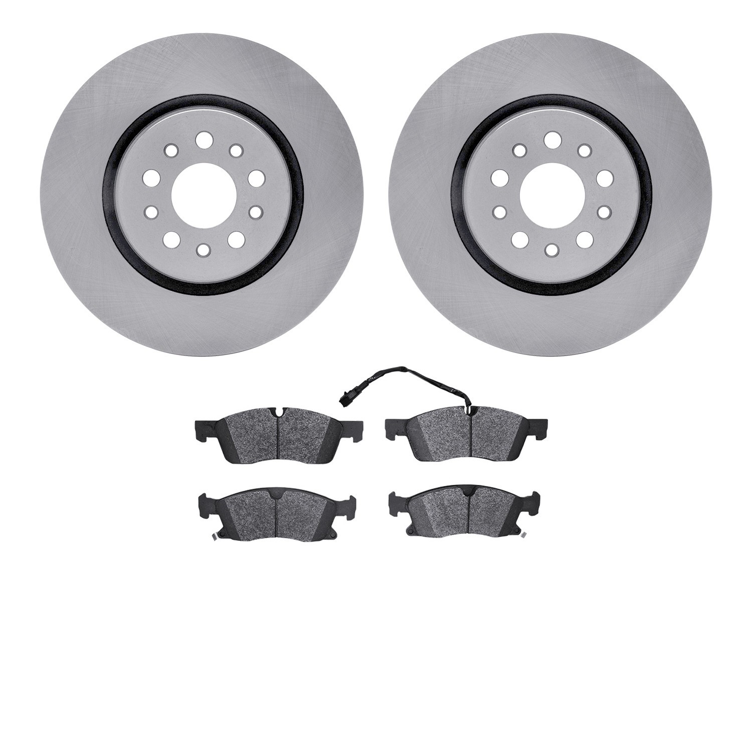 For Maserati Levante 17-22 R1 Concepts Front Brake Kit w Ceramic Pads