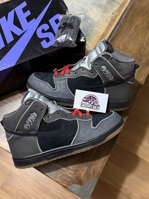 2007 Nike SB Dunk High MF Doom Size 12 VNDS w Box Authentic Rare