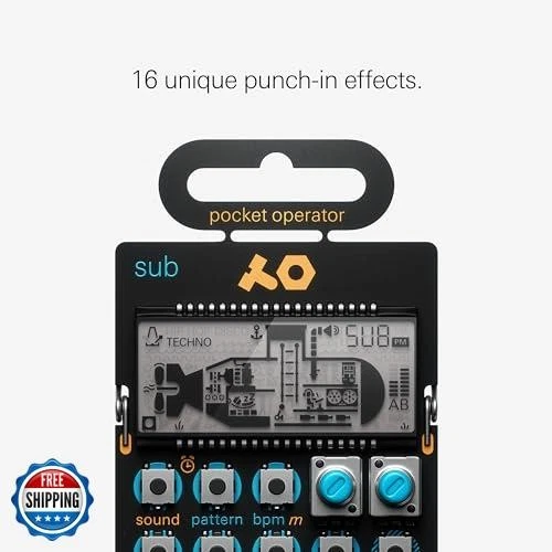 teenage engineering Pocket Operator PO-14 Sub Bass Synthesizer and Sequencer - Image 4 of 4