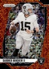 2024 Panini Prizm #148 Gardner Minshew II Orange Disco Prizm