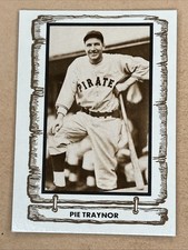 1981 Cramer Baseball Legends Series 2 #36 Pie Traynor Pittsburgh Pirates