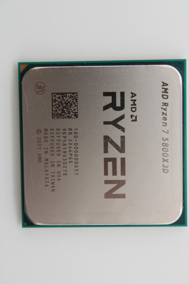 Ryzen7 5700X3D④ AMD Ryzen 7 5700X3D 8-Core 16-Thread 3.0GHz-4.1GHz *PARTS ONLY