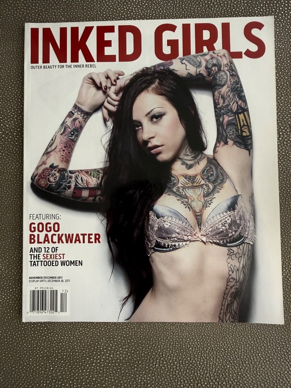 Inked Girls Magazine November / December 2011 GoGo Blackwater & More