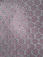 Pottery Barn Kids Blackout Drapery Panel Pink White Polka Dot 43x96 Cotton Blend