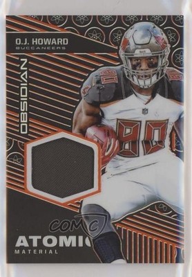 2019 Obsidian Atomic Material Relics Electric Etch Orange 13/50 OJ Howard fl4