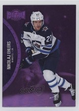 2021-22 Skybox Metal Universe Purple Spectrum 38/199 Nikolaj Ehlers #9 1k9