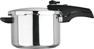 Prestige SMART PLUS 6L Schnellkochtopf Edelstahl Dampfgarer Trennwand