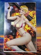 *SIGNED* Bear Babes Preview Gwenpool Naughty Bikini Topless LE 72/125 Jacob Bear