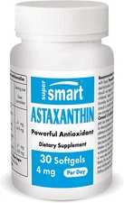 Supersmart Astaxanthin 4 Mg per Day Powerful Antioxidant Carotenoid Has ImmunoMo