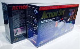 1 Console Box Protector For NES SPORTS SET  Both Styles  Nintendo Display Boxes