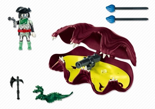 Playmobil Pirates Shell with Cannon Play Set 4802 NEW NIB Sealed Retired - Picture 4 of 4