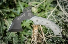 HACHA DE CUCHILLO SUPERIOR MAX EL MINI CUCHILLO/HACHA/HACHA/LANZADOR 4 EN 1 DOBLE HOJA AFILADA 🇺🇸