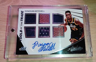 Donovan Mitchell - Absolute Memorabilia 2017-18 - Tools of The Trade 6...