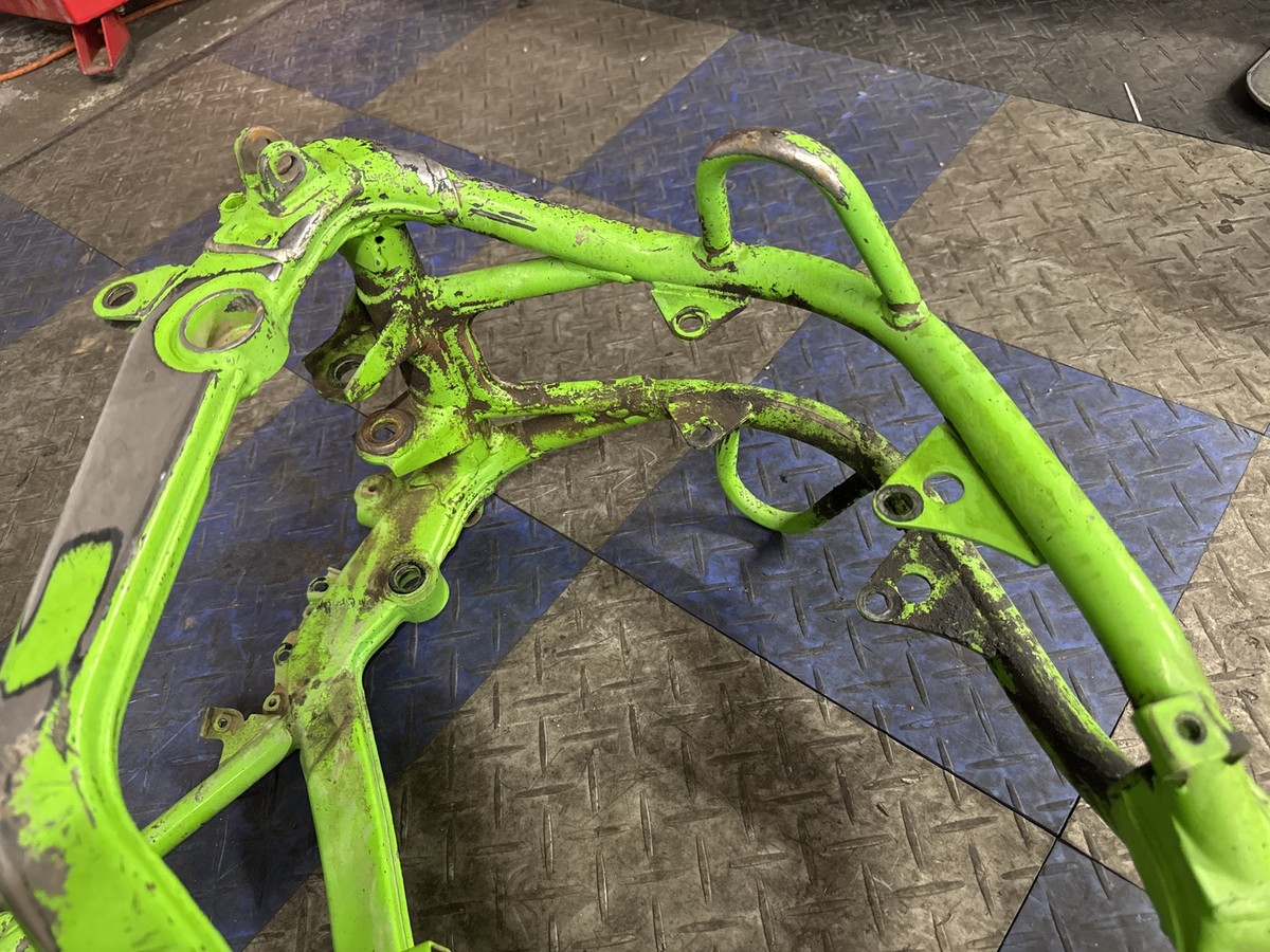 1995 Kawasaki Kdx200 Frame Chassis | 321601756CC | Steel | OE