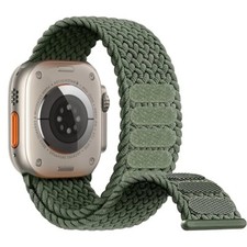 Braided Solo Loop Band for Apple Watch Band, 44mm, 40mm, 45mm, 41mm, 42mm.