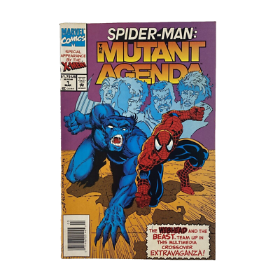 Spider-Man The Mutant Agenda 1 Marvel Comics 1994 Beast X-Men
