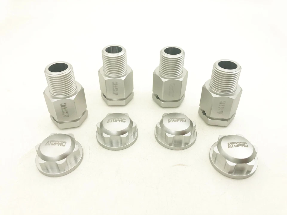 ATOPRC Spurverbreiterung alle Losi DBXL / DBXL-E / 2.0 / MTXL, mit Hutmuttern - Bild 4 von 4