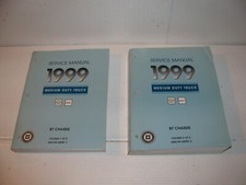 1999 GMC SERVICE Repair MANUAL BlueBird CV200, U200 School Bus, Kodiac, Topkick