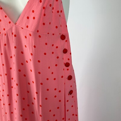 topshop pink polka dot dress Topshop's Polka-Dot Dress Is Back in Stock