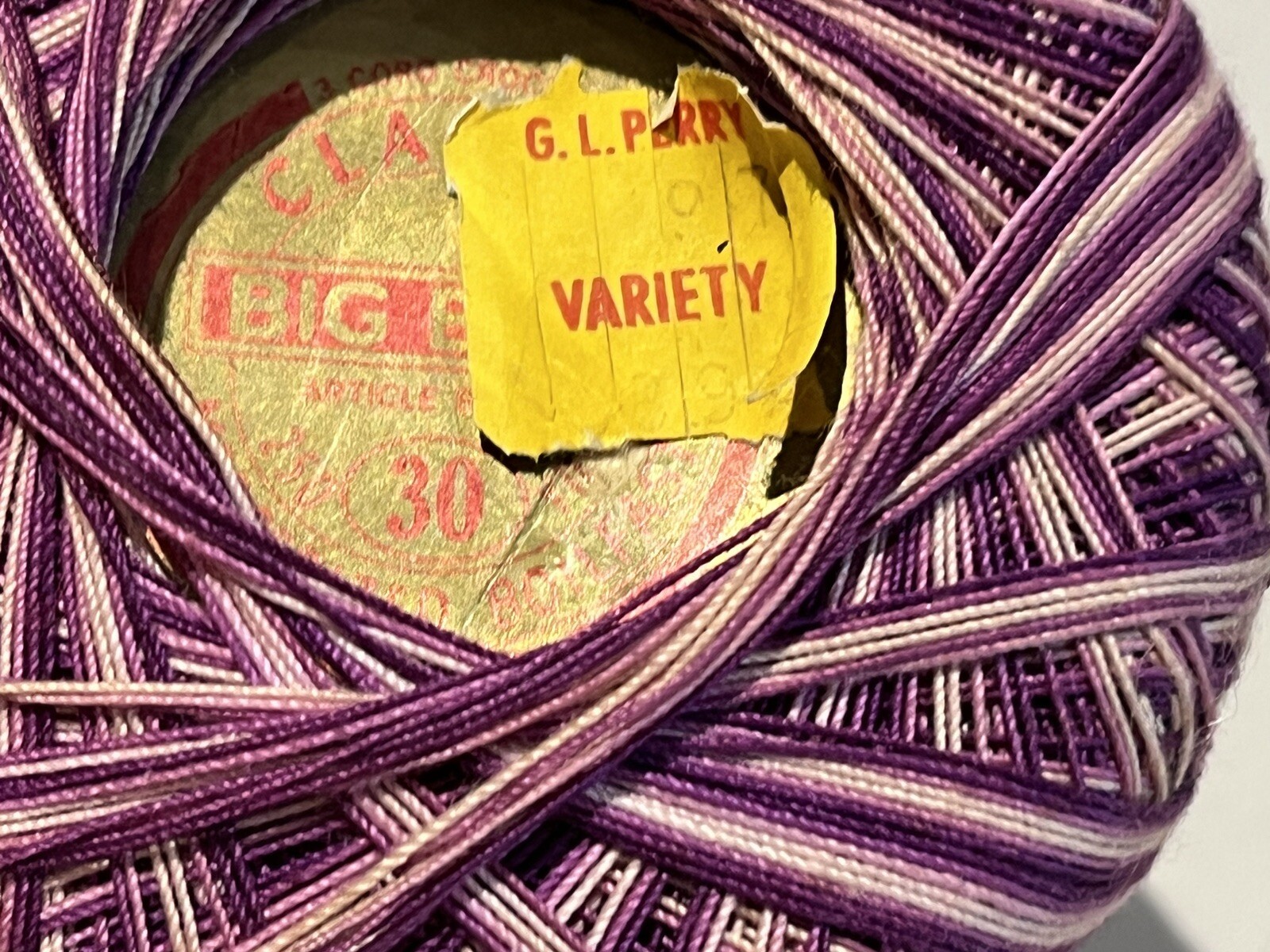 2 Vintage Clarks Big Ball Mercerized Crochet Threads 250 yards eBay