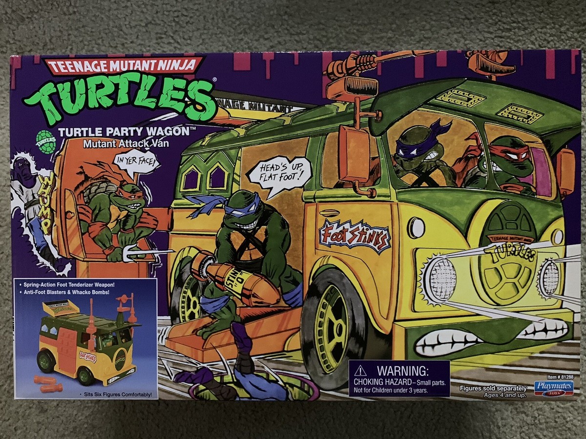 Teenage Mutant Ninja Turtles Playmates Ultimate Party Wagon Mutant