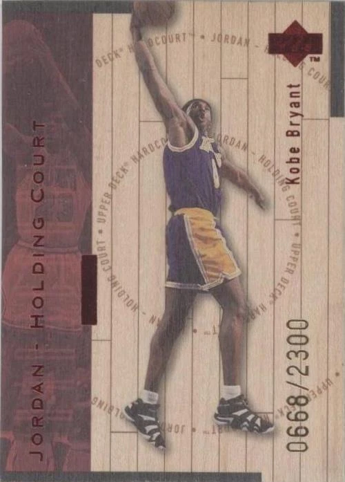 1998-99 Upper Deck Hardcourt - Kobe Bryant/Michael Jordan #J13 for