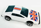Hot Wheels Blackwall 1978 Royal Flash Lotus British Flag Hong Kong Clean Example