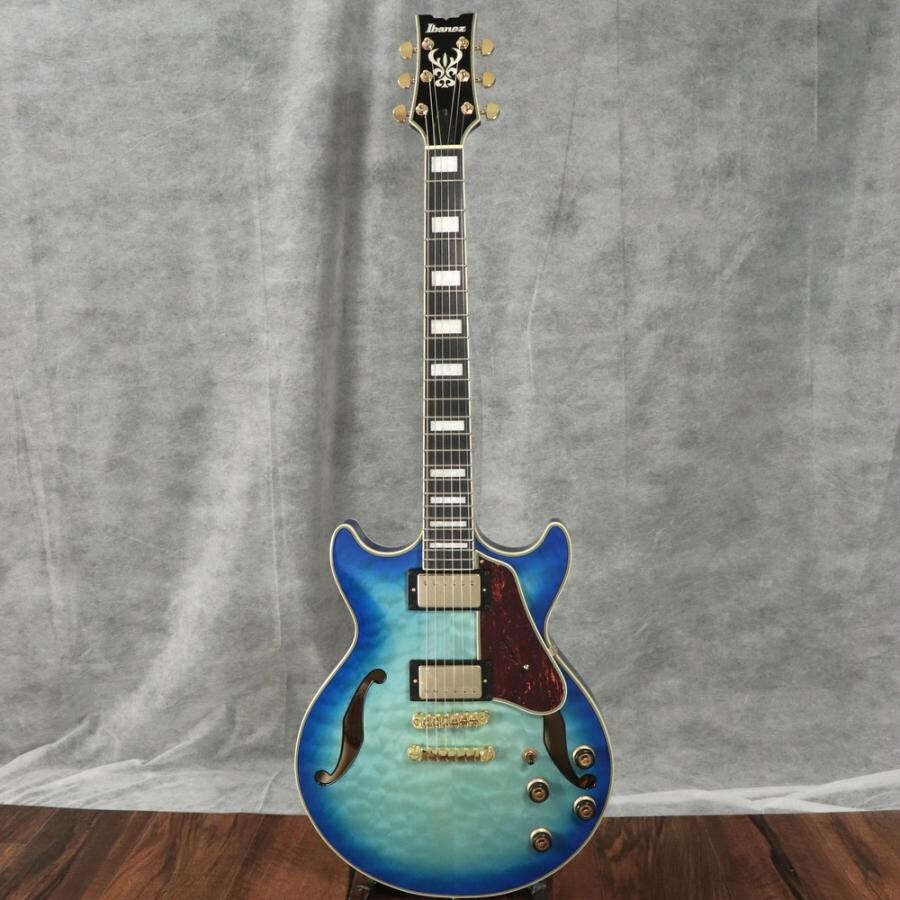 Ibanez Electric guitar AM93QM Jet Blue Burst | eBay