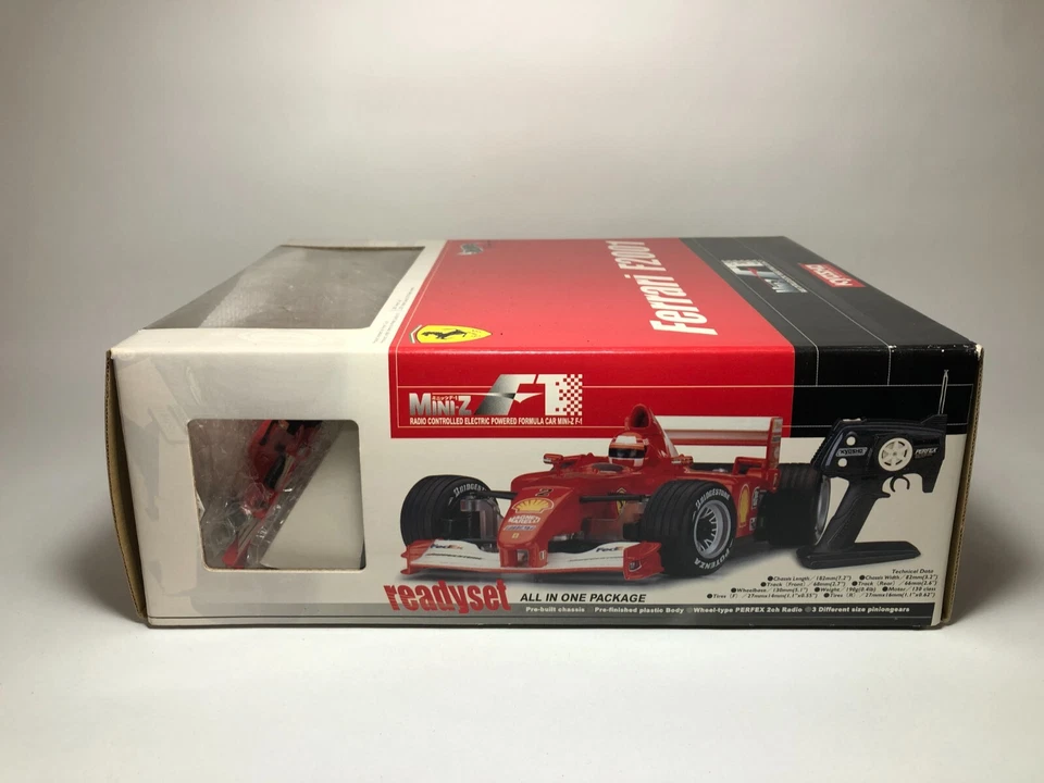 KYOSHO Mini-z F-1 ready set Ferrari F2001 No.1 30184MS - Image 3 of 4