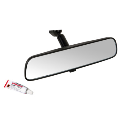 Specchietto Retrovisore Interno Auto A Ventosa – Universale, 200x60 Mm, Ampio Campo Visivo, Anti-Volo