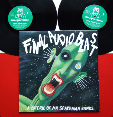 FINAL AUDIO BLAST Cosmic Psychos Moving Targets Pray TV / 2 LPs AUSTRALIEN 1990