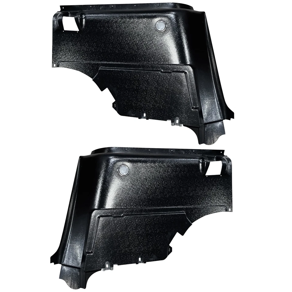 1967~1968 Mustang Fastback Quarter Interior Trim Panel Assembly Plastic 2 PCS Foto 2 de 4