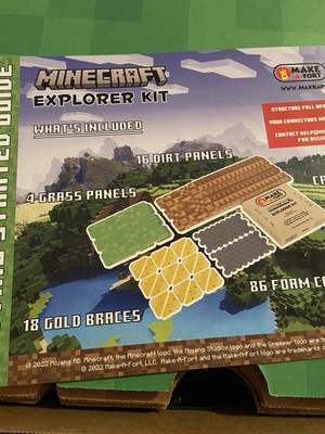 Make-A-Fort Build Kit Build Really Big Forts For Kids Complete Minecraft Edition