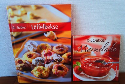 Dr. Oetker Löffelkekse 2004 + Marmelade 2012 neuwertig