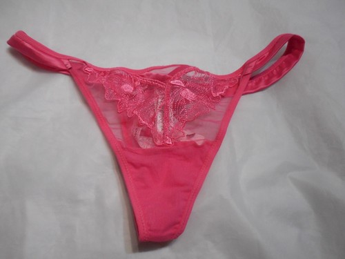 Intimissimi Women's Shocking Pink Thong Panty MEDIUM - Picture 5 of 17