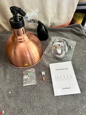 Hanging Food Warmer Heat Lamp w/250W Bulb for Commercial Food Service 110V