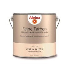 Alpina Feine Farben "Vers in Pastell" 2,5 L Wandfarbe edelmatt No. 28