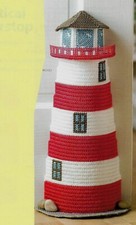 NAUTICAL DOORSTOP LIGHTHOUSE HOME DECOR PLASTIC CANVAS PATTERN INSTRUCTIONS