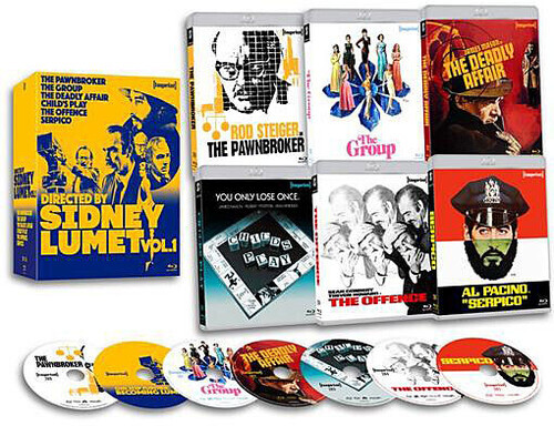 Directed by Sidney Lumet Vol 1 New Blu Ray Boxset (1964 - 1973) - Foto 1 di 1