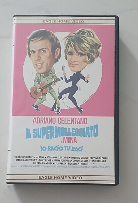 I Bacio Tu Baci (1961) VHS Eagle Video Celentano Mina Renis Dallara - RAR 