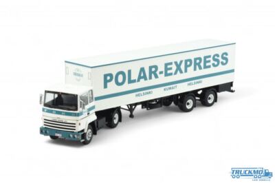 Tekno Polar Express Ford Transcontinental Kofferauflieger 2achs 85091