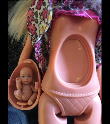 Removable Tummy Baby Accessories Steffi Love Barbie Girl Pregnant