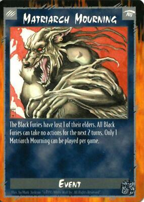 Rage CCG Matriarch Mourning - Limited