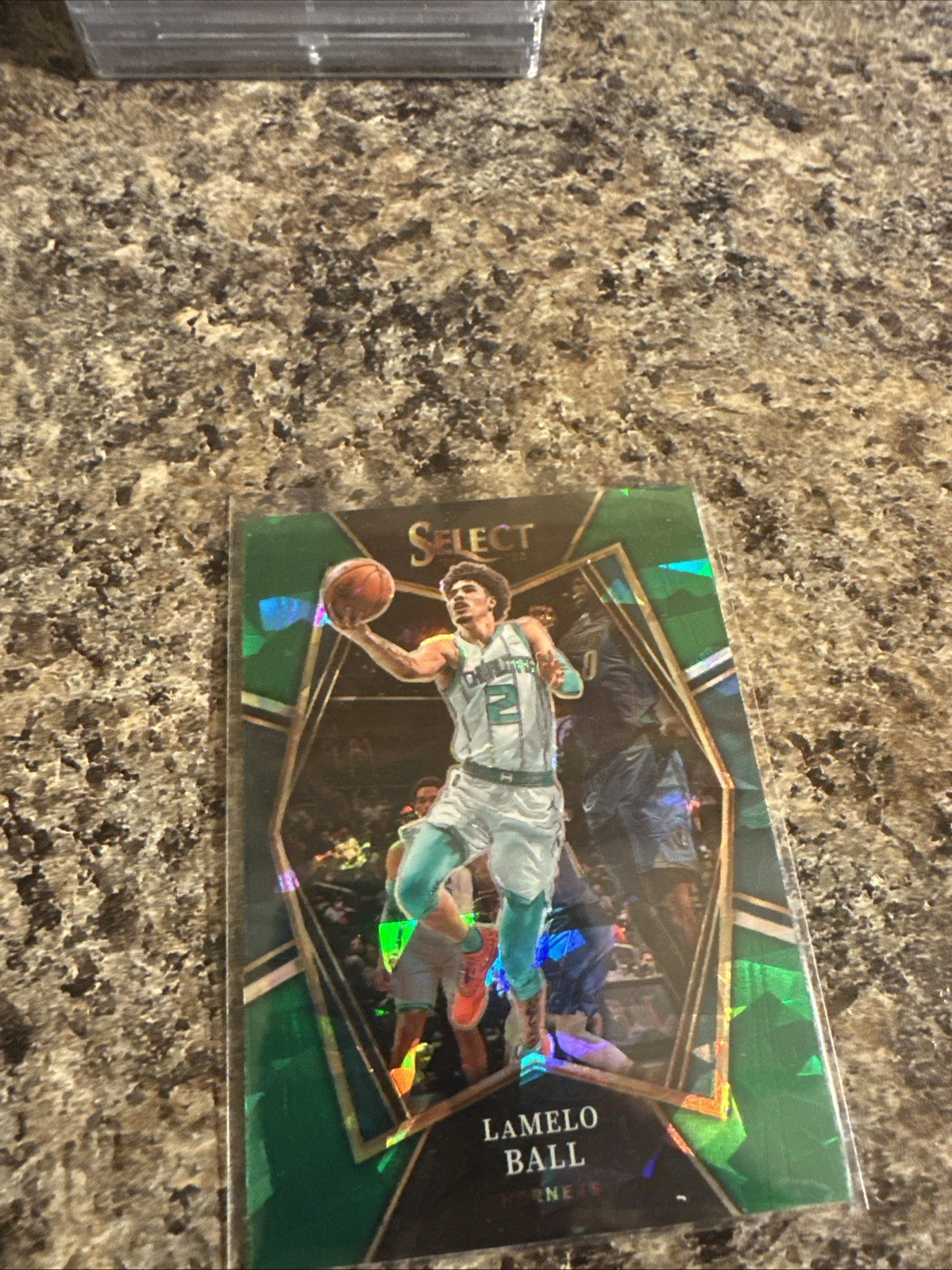 2021-22 Panini Select - Premier Level LaMelo Ball #185 Green Ice Prizm