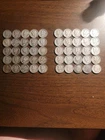 Lot of 50 90% Junk Silver 41 Mercury Dimes and 4 Roos  $5 Face Value - Full Roll
