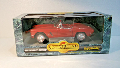 Corvette C1 Cabriolet Roadster 1962 Ertl 1:18 OVP