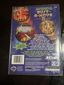 Bust-A-Move 2: Arcade Edition (Sega Saturn) Excellent Condition CIB