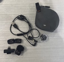 DJI Mic Mini 1 tx 1 rx  Pouch  Chargers - Great 