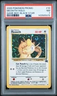 2000 POKEMON PROMO BLACK STAR GAME BOY #10 MEOWTH-HOLO PSA 7