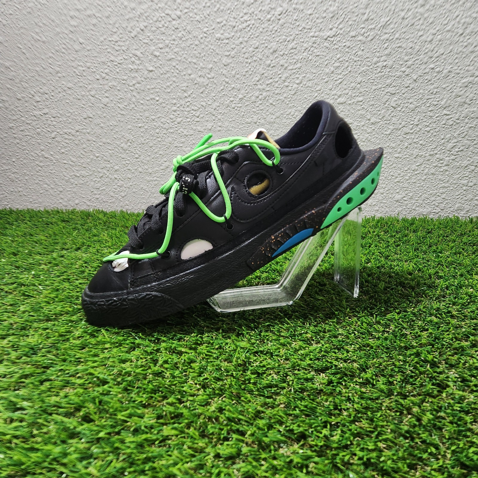 OFF WHITE X NIKE Nike Blazer Low x Off White Nero Taglia 8 5